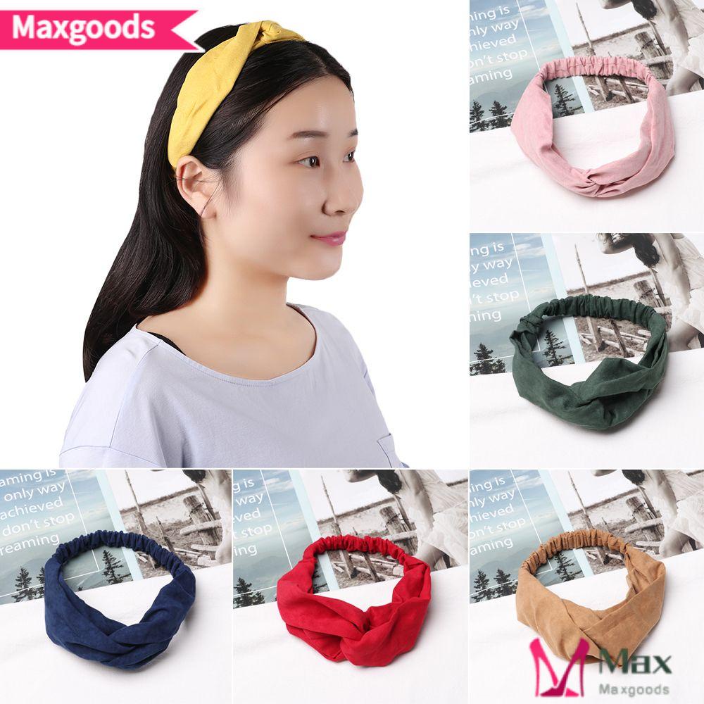Băng Đô Thắt Nút Co Giãn In Họa Tiết Thời Trang Cho Nữ