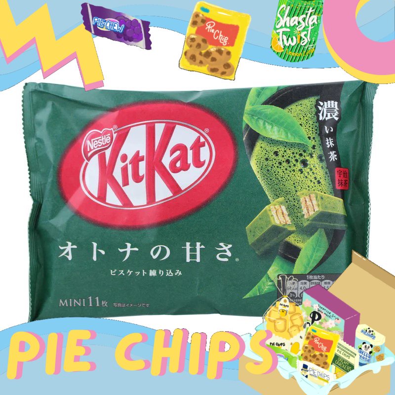 KitKat Giấy Mini Vị Trà Xanh Nội Địa Nhật [151Gr]
