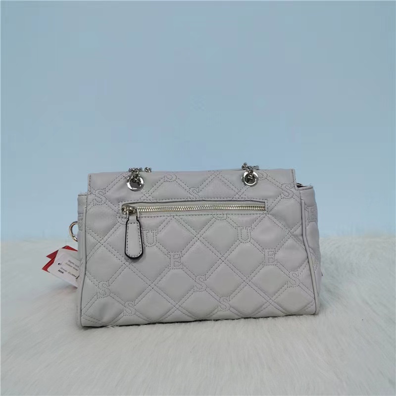 Túi Xách Tay Họa Tiết Kẻ Ô Màu Trơn Thời Trang Mới Cho Nữ