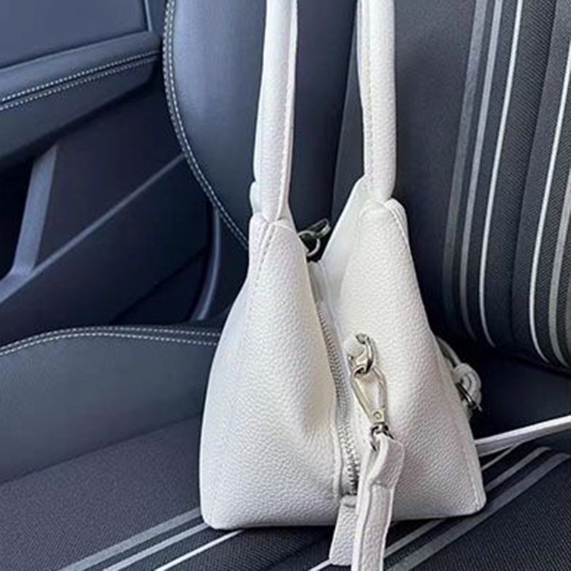 Ielgy Túi Xách bucket Cỡ Lớn Màu Trơn Kiểu retro Cao Cấp Cho Nữ