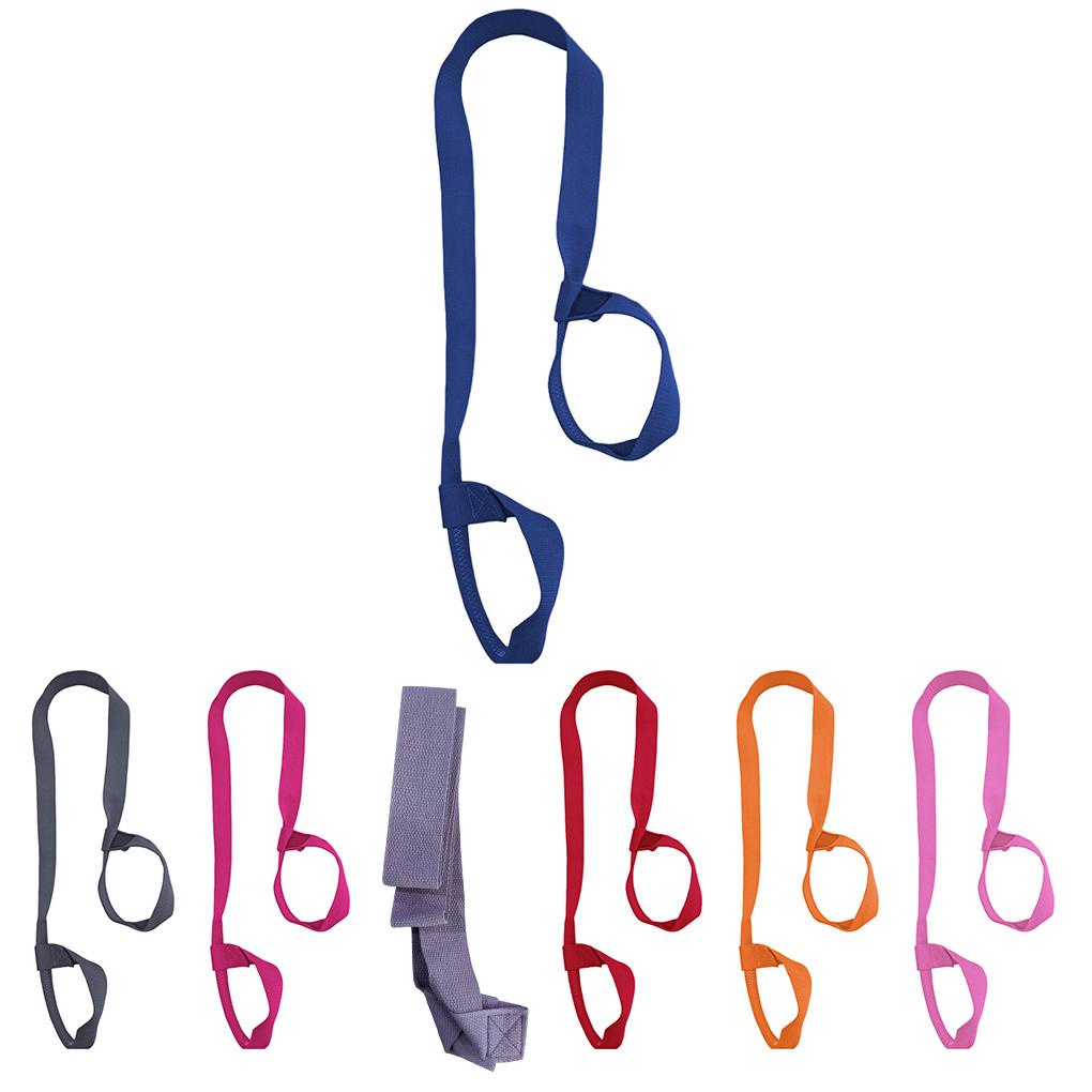 Dây Đeo Thảm Tập Yoga Chất Liệu Cotton Màu Xám Đậm Tùy Chỉnh Tiện Dụng