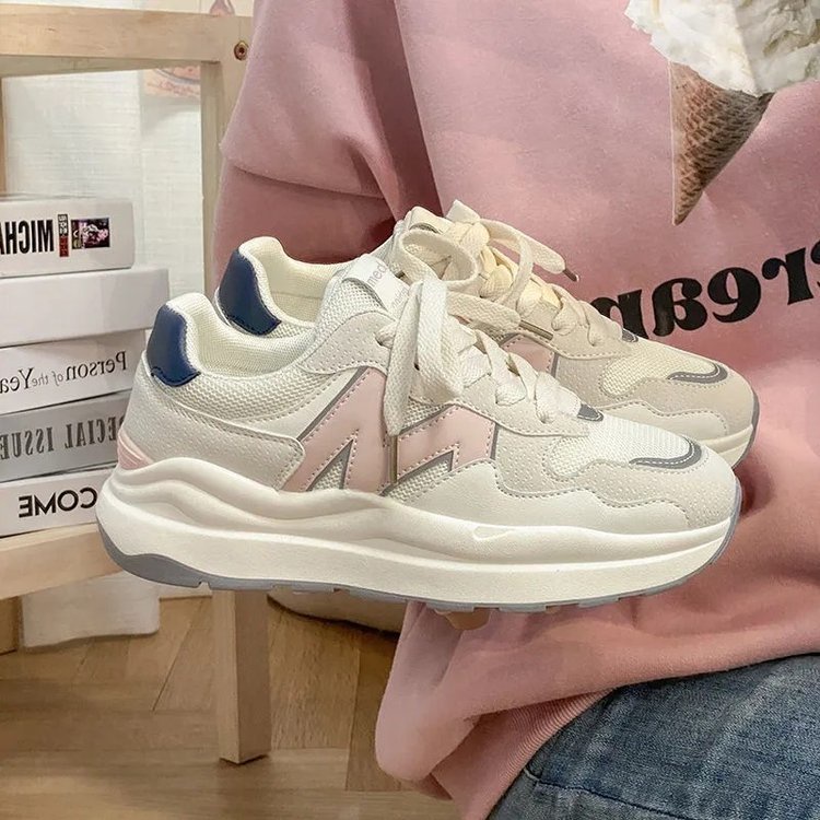 Giày Thể Thao Đế Dày Nhiều Màu Sắc Thời Trang Hàn Quốc Cho Nữ