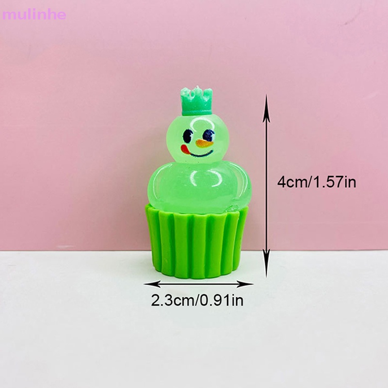 Set 1 / 5 Đồ trang trí Vua Tuyết 3D Dạ Quang Dùng Để Trang Trí