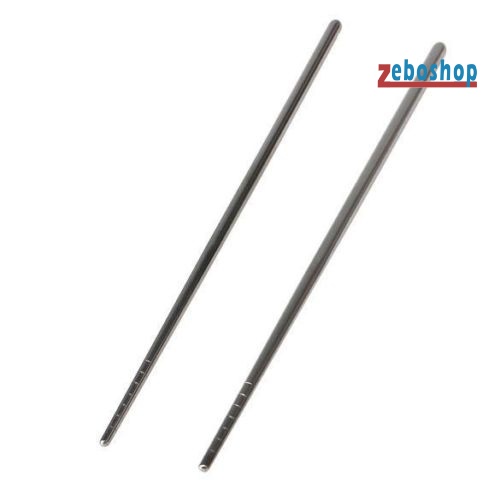1 Đôi Đũa Chống Trượt Bằng Thép Không Gỉ