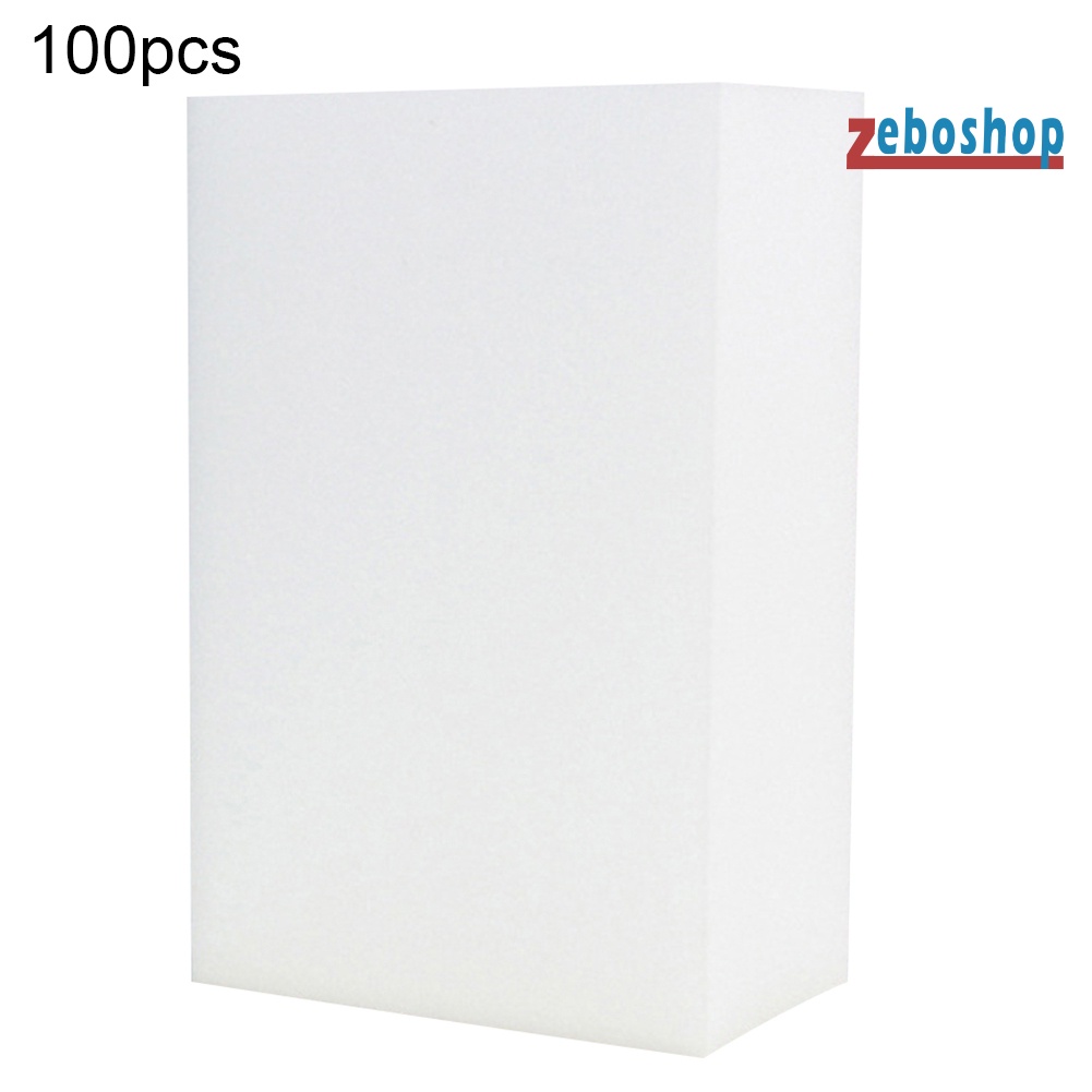 Set 100 Miếng Bọt Biển Dùng Để Lau Chùi Vệ Sinh Nhà Bếp Đa Năng Tiện Dụng