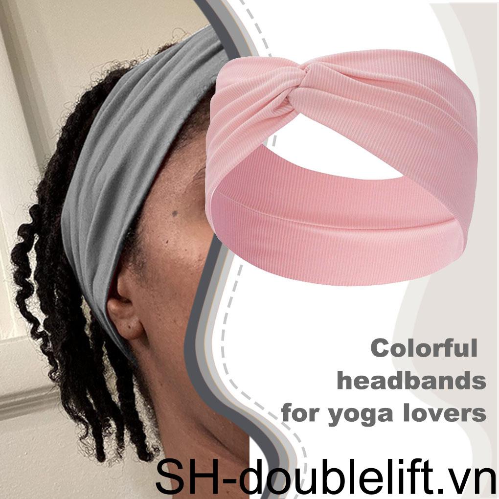 Băng Đô Cài Tóc Co Giãn Phong Cách Thể Thao Thời Trang Cho Nữ