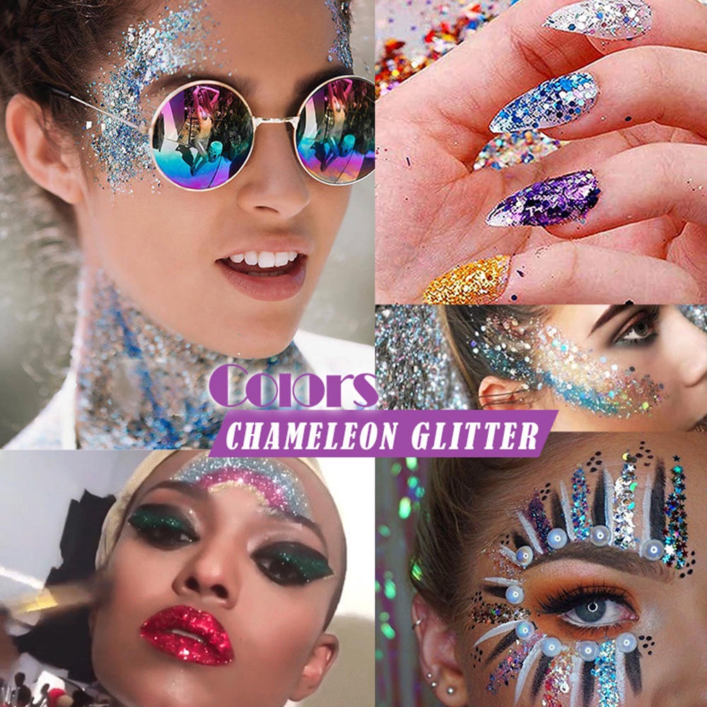 Phấn Mắt Dạng Gel Kim Tuyến Lấp Lánh Trang Điểm Nổi Bật