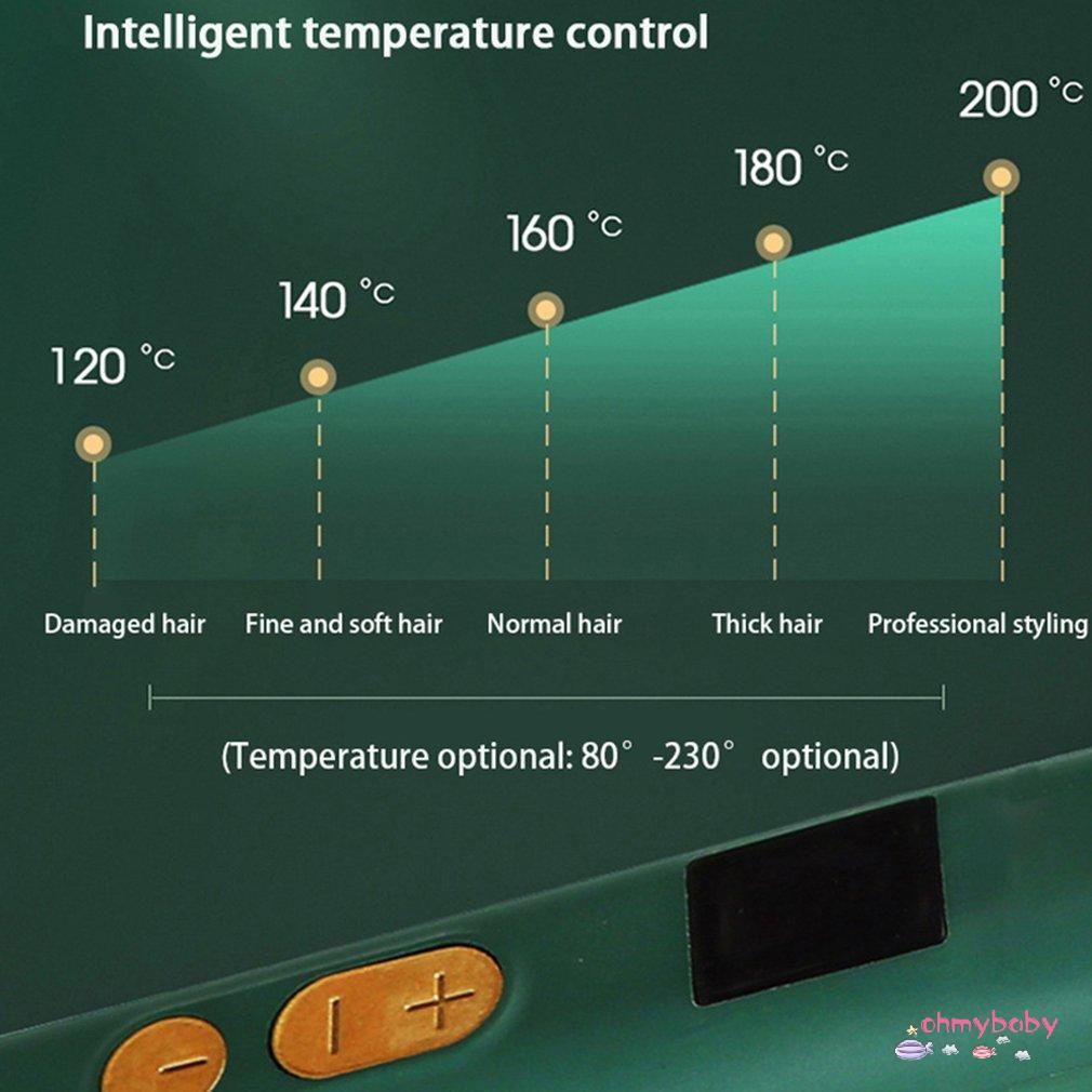 [Ready] Máy Duỗi Tóc Chuyên Nghiệp Đa Năng Gốm Điện An Toàn Làm Nóng Nhanh Lược Uốn [Z/14]