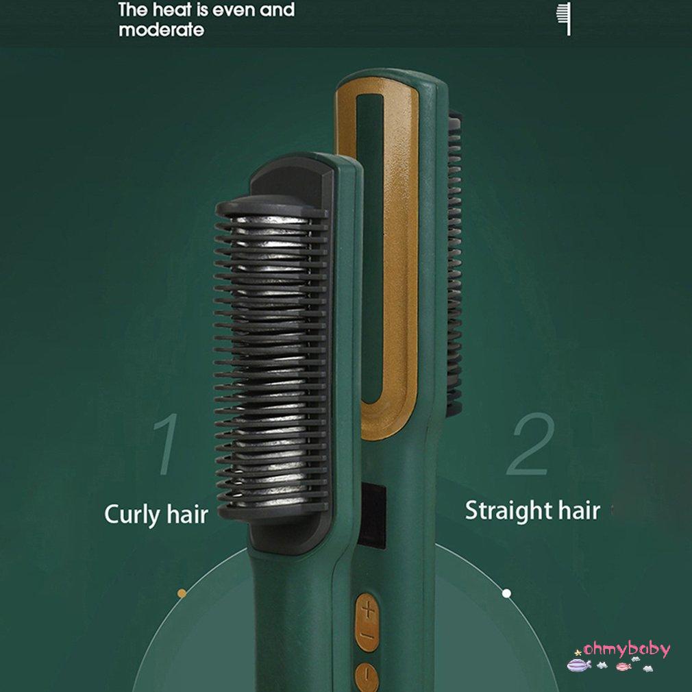 [Ready] Máy Duỗi Tóc Chuyên Nghiệp Đa Năng Gốm Điện An Toàn Làm Nóng Nhanh Lược Uốn [Z/14]