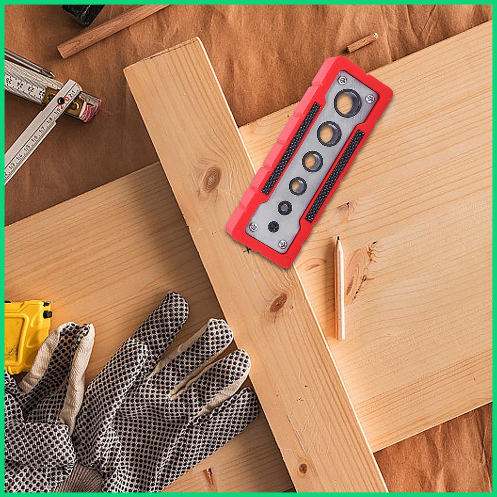 Khối Định Vị Lỗ Khoan Đa Năng 2-12mm Chuyên Dụng Làm Mộc