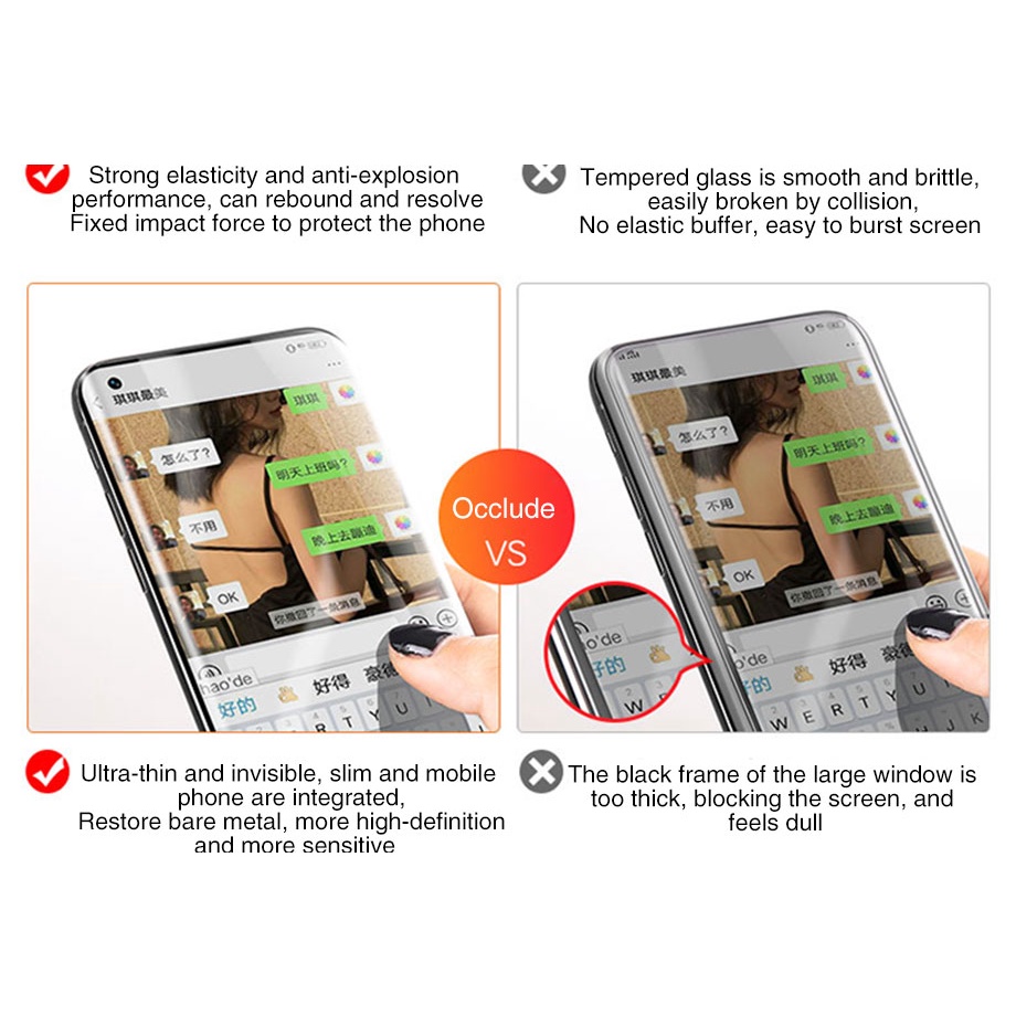 Set 4 Phim Hydrogel Dán Bảo Vệ Màn Hình Cho Xiaomi Mi 12 12X 12S 11 10 Ultra Mi Note 10 Lite 10T 11T Pro