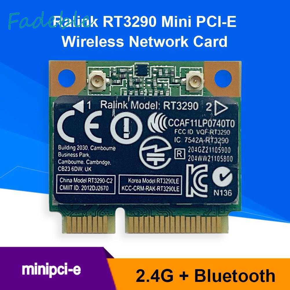 Thẻ Mạng WiFi 3.0 PCI-E RT3290 150M 2.4GHz Kết Nối Bluetooth Và Phụ Kiện