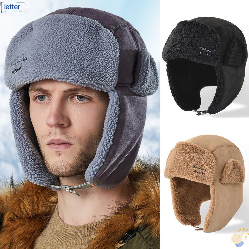 Mũ Bomber Màu Trơn Phong Cách Nga