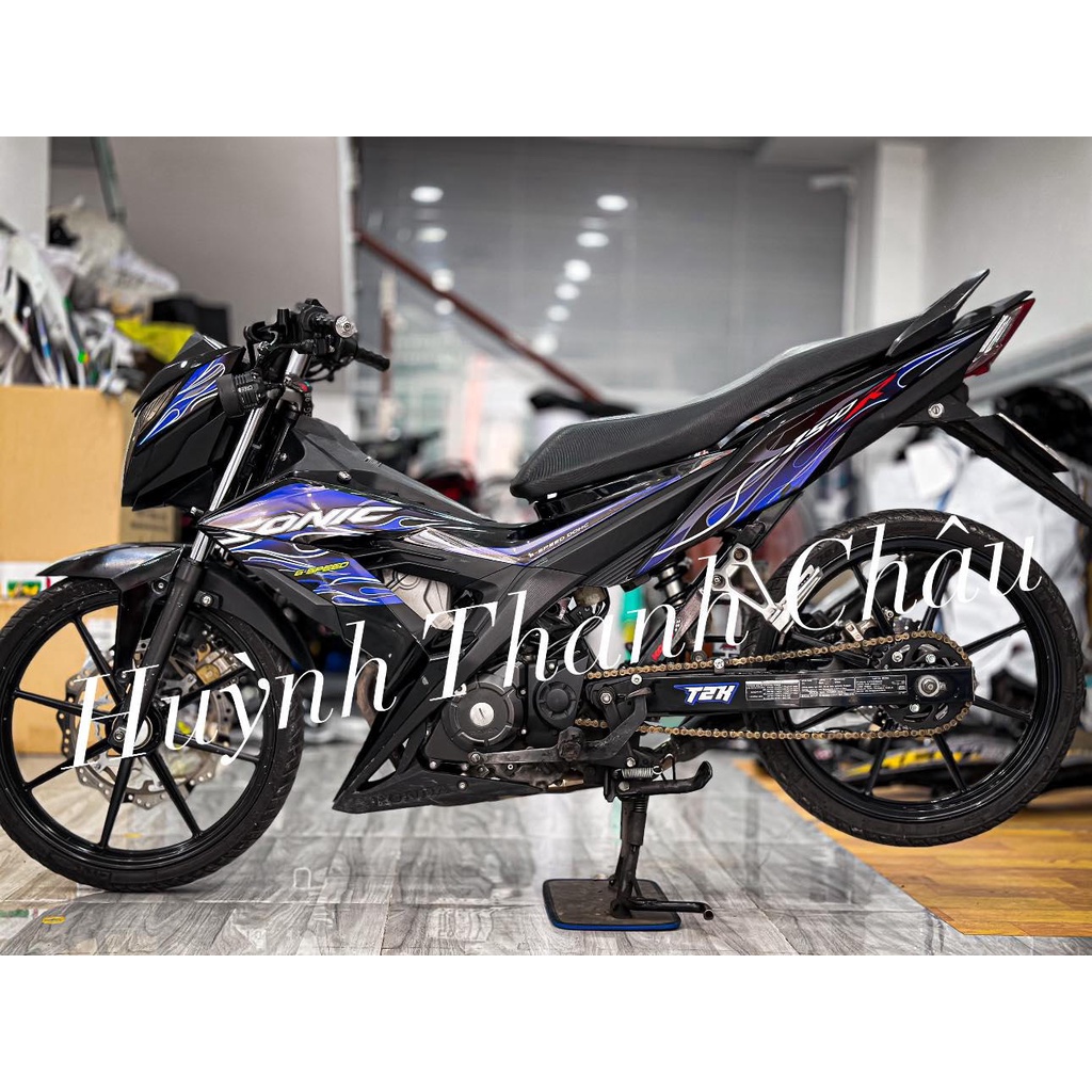 Tem rời Sonic - Mẫu tem lửa xanh tím nổi bật 2023 - Chuẩn From cực đẹp