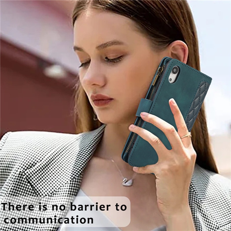 Bao Da Điện Thoại Kiêm Ví Gập Đựng Thẻ Sành Điệu Cho IPhone 11 Pro XS Max X XR 8 7 6 6s Plus SE