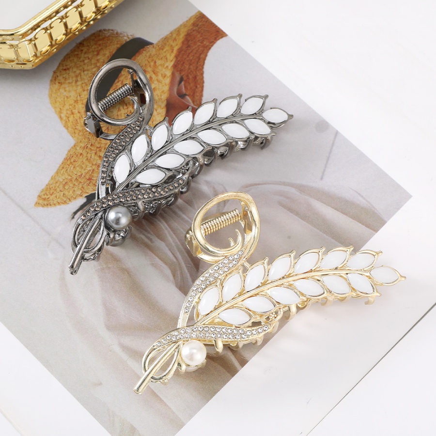 Kẹp Tóc Càng Cua Đính Đá Pha Lê Bằng Hợp Kim Phong Cách Hàn Quốc Cho Nữ