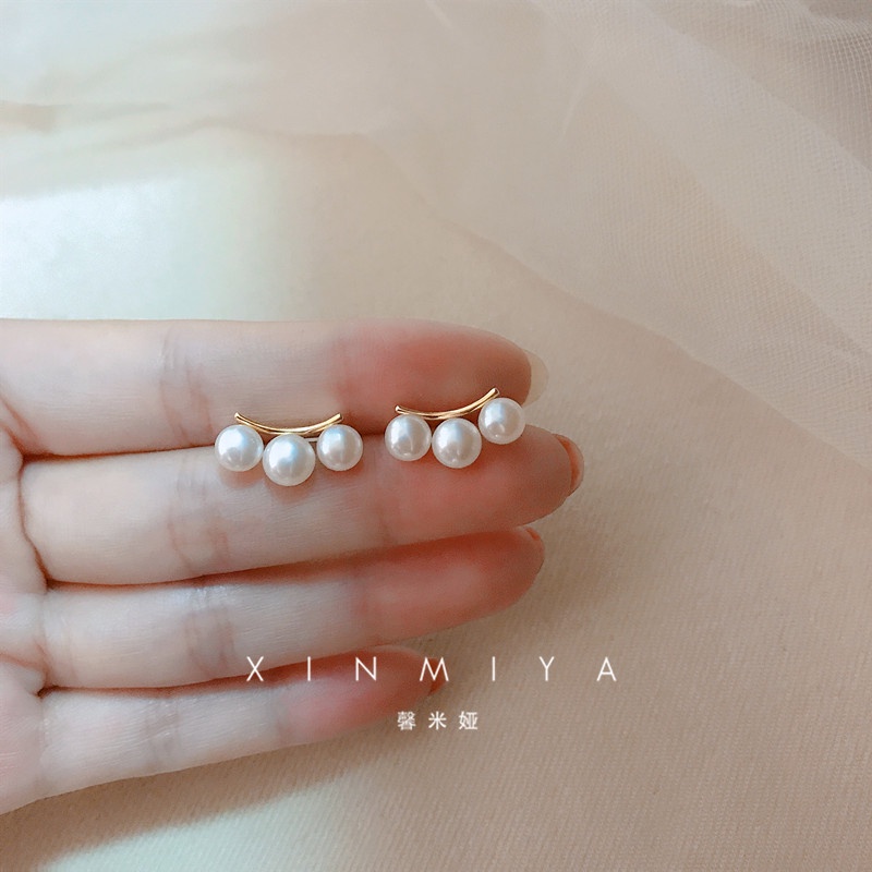 Xinmiya Bông Tai Ngọc Trai Thời Trang Mới 2023 Dành Cho Nữ