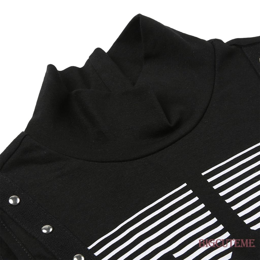 Áo Croptop Sát Nách In Chữ Phối Dây Ruy Băng Phong Cách Hip Hop Thời Trang Mùa Hè Cho Nữ