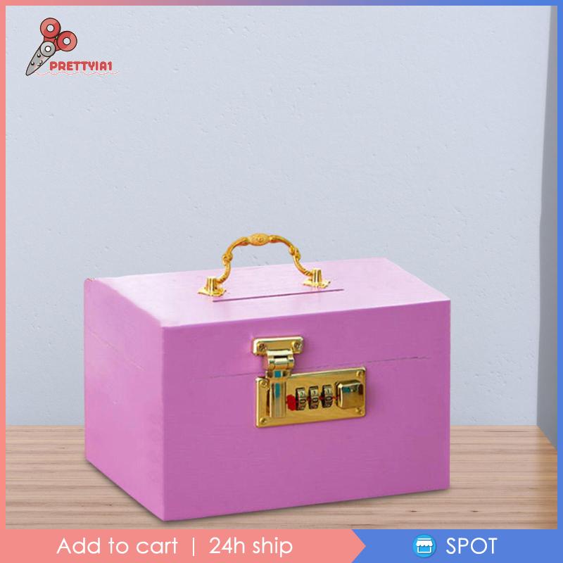 [Prettyia1] Hộp Đựng Tiền Tiết Kiệm Phong Cách Vintage Nhỏ Gọn Tuyệt Vời Dành Cho Bé Trai