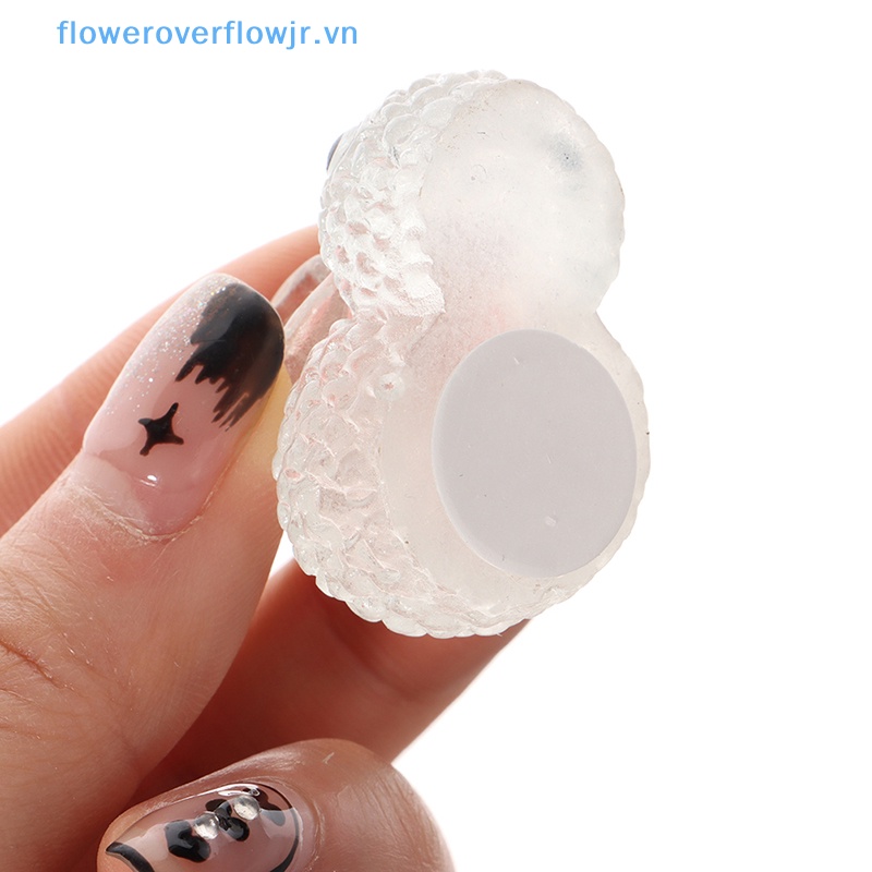 Bộ 4 Tượng Thỏ Bunny Dạ Quang Tự Dính Trang Trí Xe Hơi