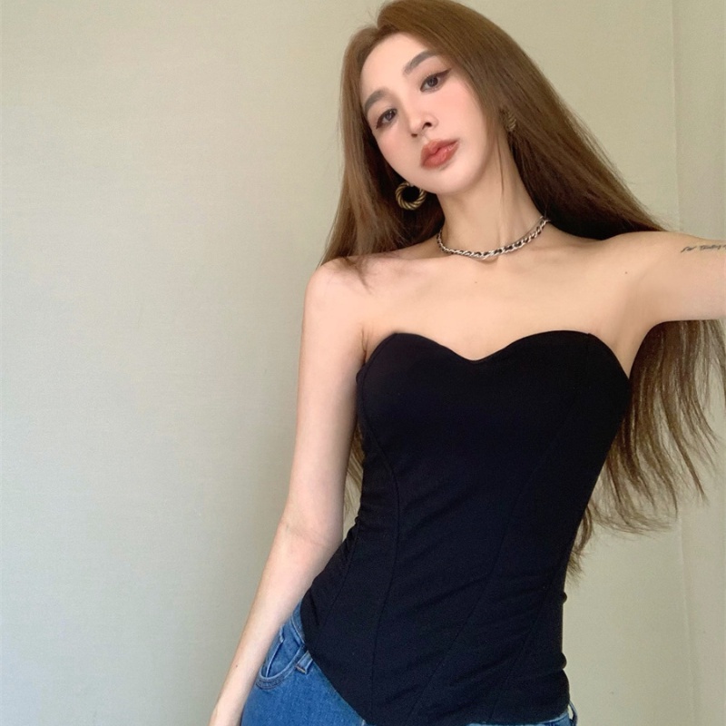 Cozok Áo Sát Nách Dáng Ngắn Thời Trang Quyến Rũ Cho Nữ