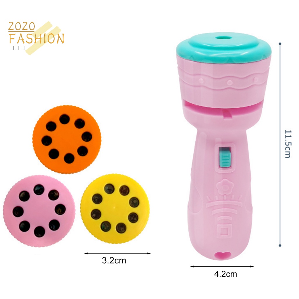 Đồ Chơi Đèn Pin Chiếu Bằng Nhựa Vui Nhộn Cho Bé