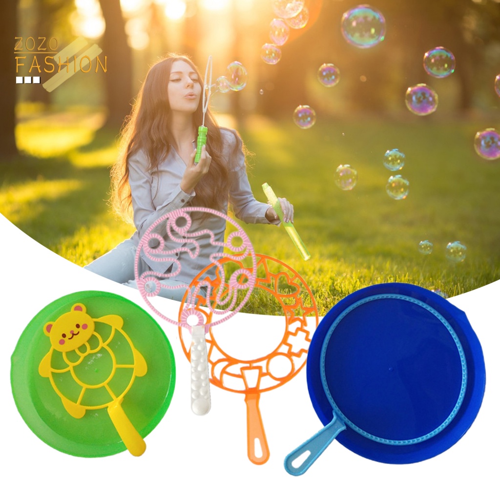 Bộ 15 Dụng Cụ Thổi Bong Bóng Cỡ Lớn Thiết Kế Độc Đáo Tiện Dụng