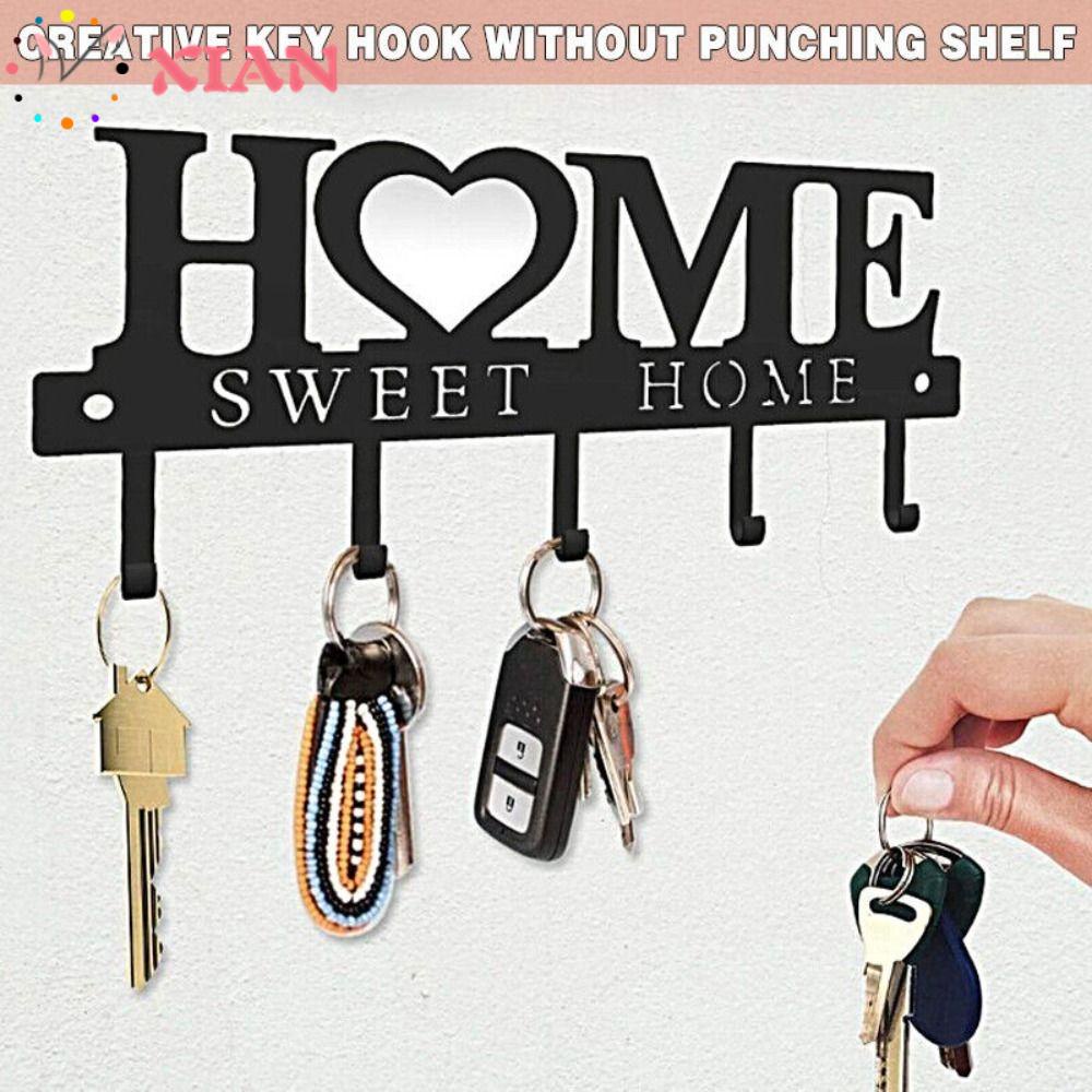 Móc Sắt Treo Chìa Khóa In Chữ Tiện Dụng