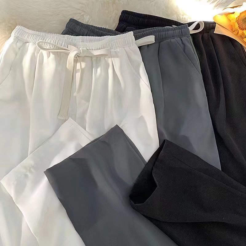 Quần Dài Ống Rộng Thời Trang Phong Cách Hàn Quốc Cho Nam