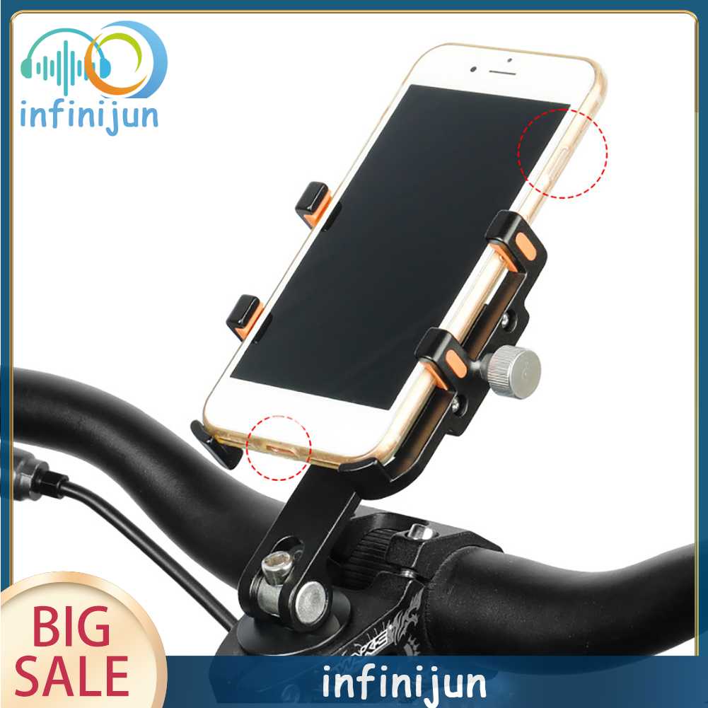 Giá Đỡ Điện Thoại Có Thể Điều Chỉnh Gắn Xe Đạp Tiện Dụng