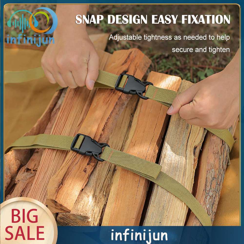 Túi Đựng Củi / Gỗ Sức Chứa Lớn Tiện Dụng Khi Đi Cắm Trại