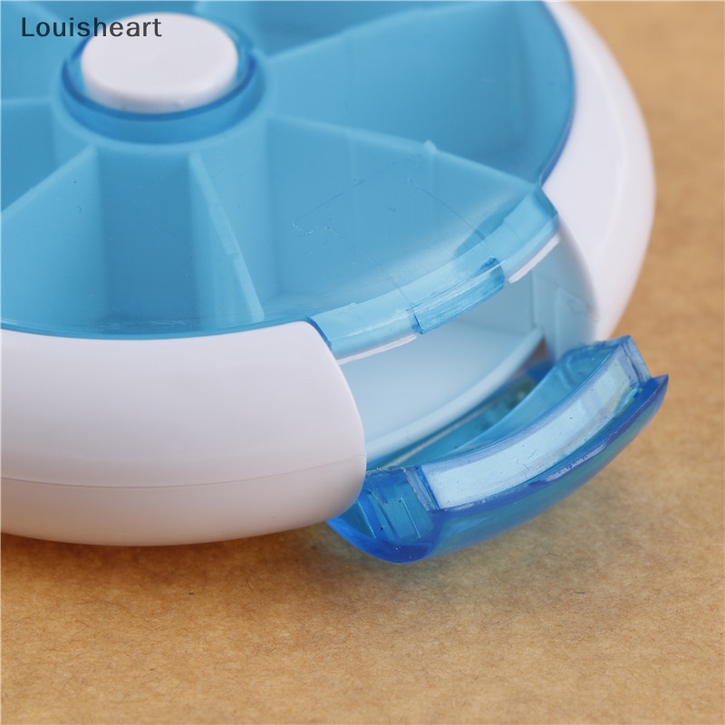 Louisheart Hộp Đựng Thuốc Viên Chia Thuốc Mang Theo Đi Du Lịch Tiện Lợi TFG