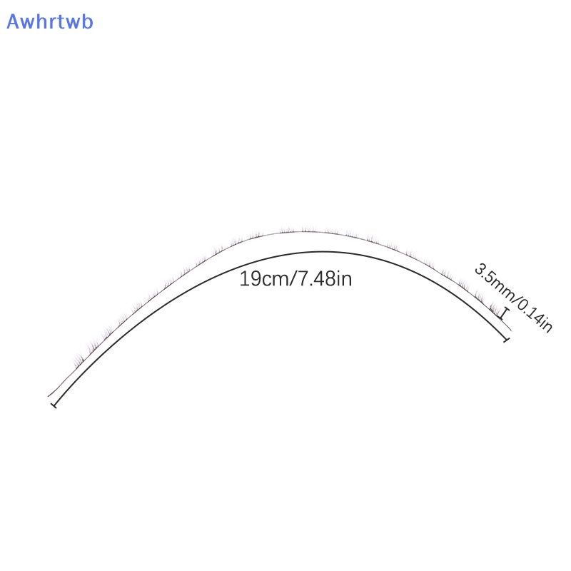 Lông Mi Giả 3.5mm Màu Đen / Nâu Dành Cho Búp Bê Mới