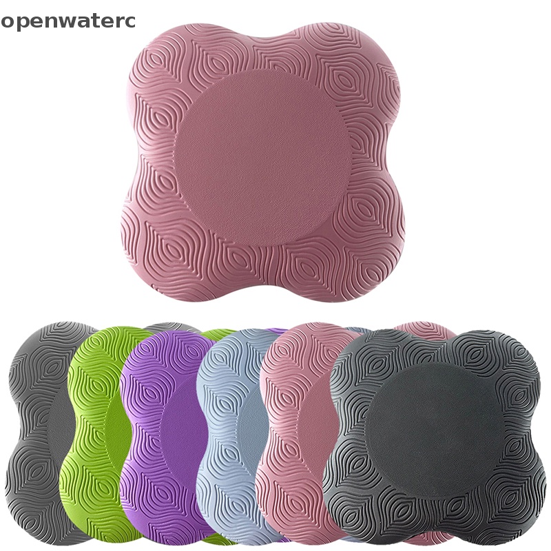 1 Tấm Thảm Tập Yoga Bảo Vệ Đầu Gối Chống Trượt Màu Trơn