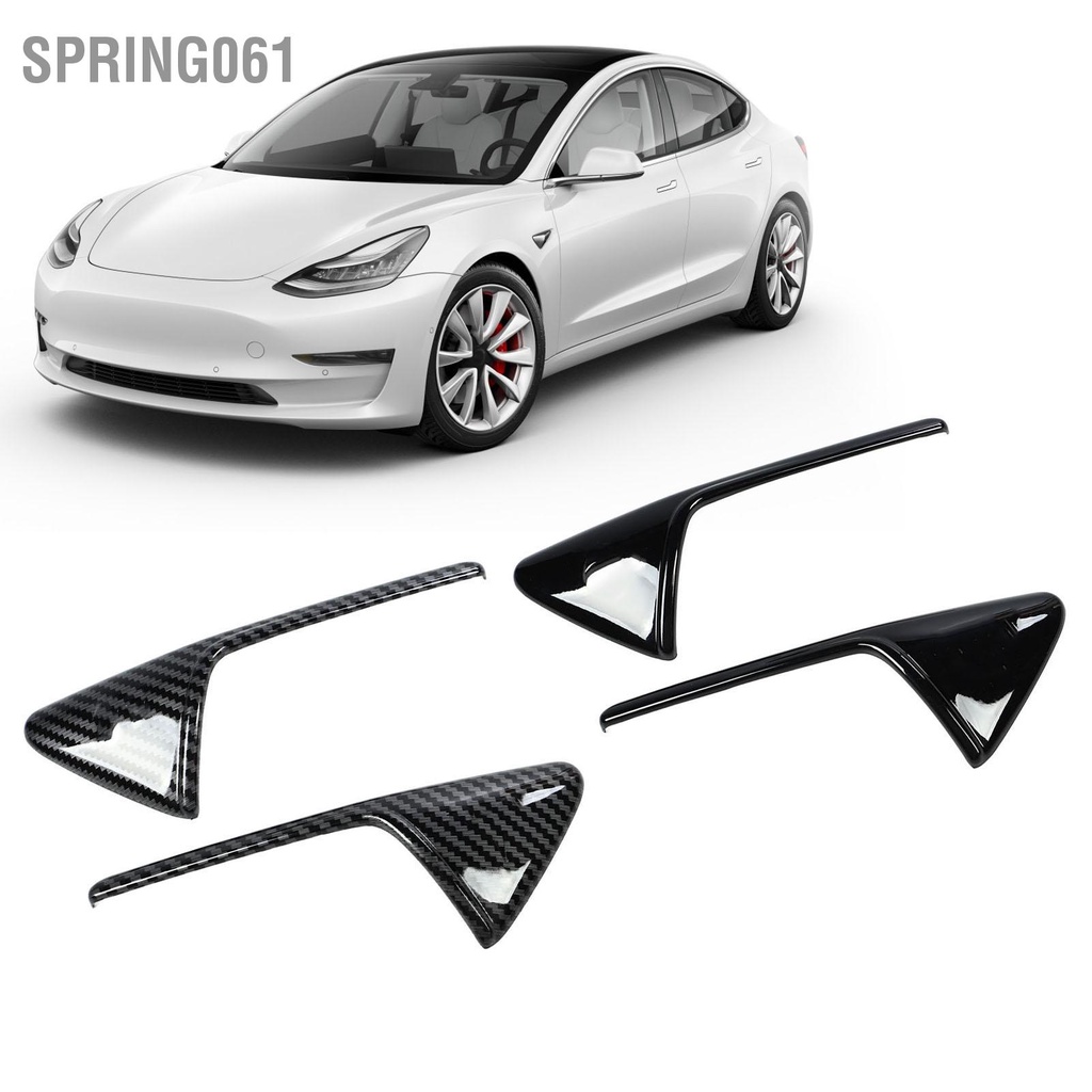 Spring061 2 chiếc Vỏ Camera Bên Đánh Dấu Bật Tín Hiệu Có Thay Thế cho Mẫu Tesla Model Y