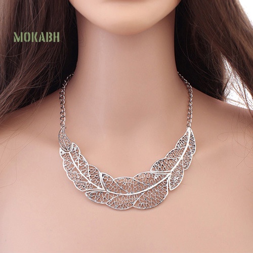 Vòng cổ Mặt Chiếc Lá Thời Trang Dành Cho Nữ