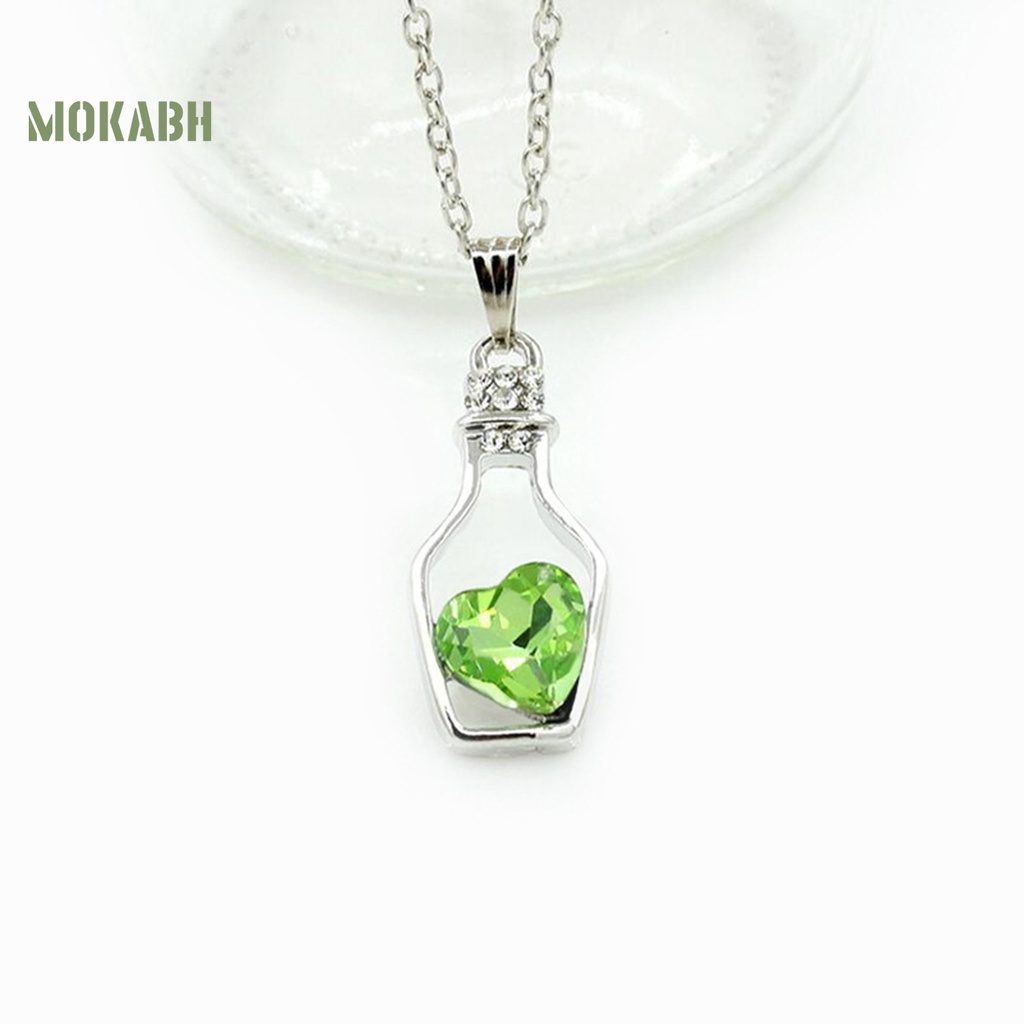 Vòng Cổ Choker Hợp Kim Mặt Trái Tim Đính Đá Chống Trầy Xước Thời Trang Cho Nữ