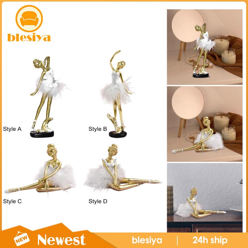 [Blesiya] Tượng Ba Lê Để Bàn Nghệ Thuật Sáng Tạo
