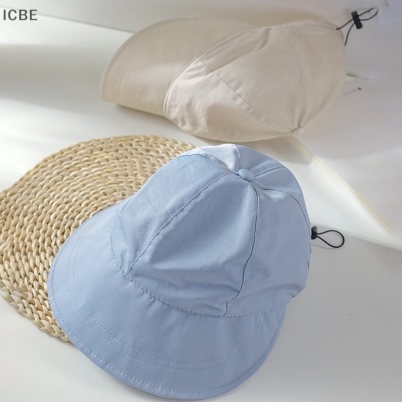 1 Mũ Rộng Vành Chống Nắng Có Dây Rút Điều Chỉnh Được Gấp Được Cho Nam &amp; Nữ