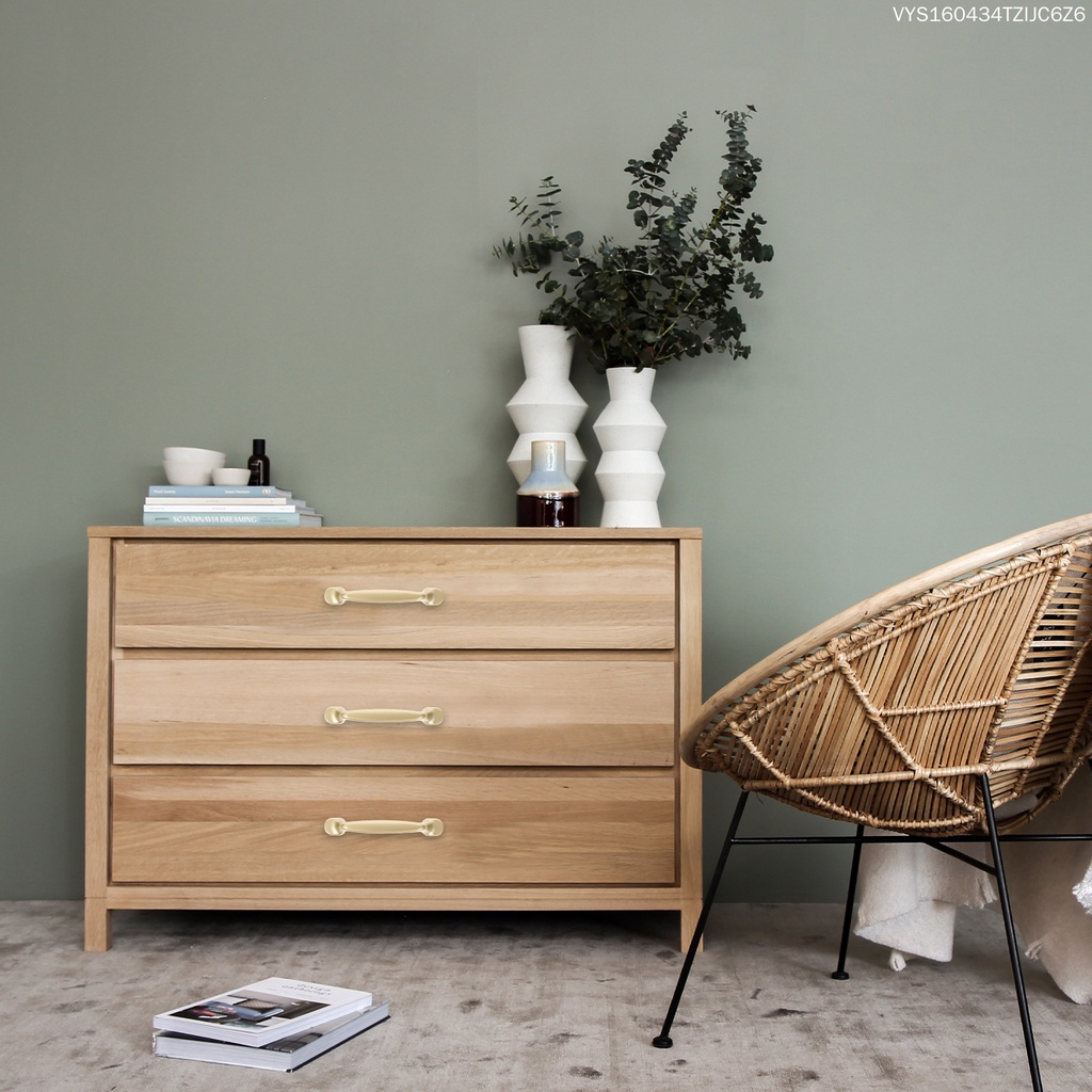 Set 4 Tay Nắm Ngăn Kéo Tủ Bằng Hợp Kim Nhôm Phong Cách Vintage