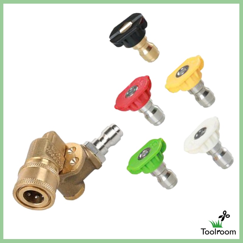 Bộ Vòi Phun Nước Áp Suất Cao Cỡ 1 / 4 Tiện Dụng