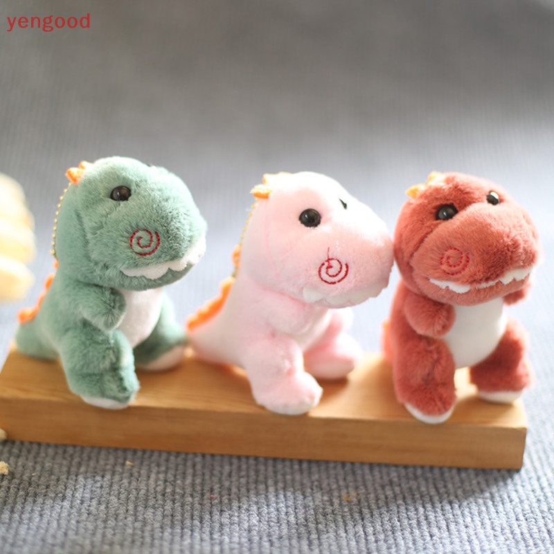 1 Móc Khóa Khủng Long Nhồi Bông Đáng Yêu 12cm