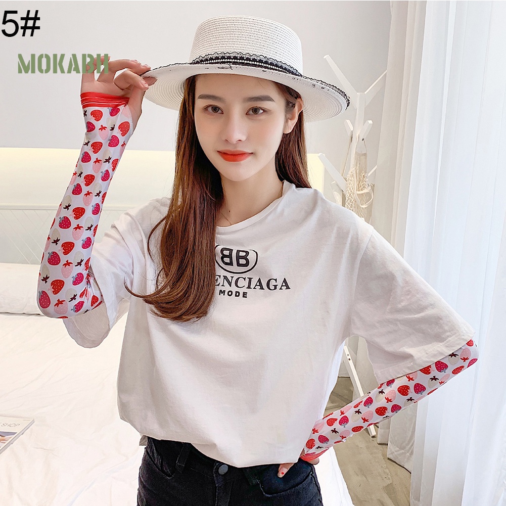 2 Vỏ Bọc Bảo Vệ Cánh Tay Chống Tia UV Khi Đi Xe Đạp Leo Núi