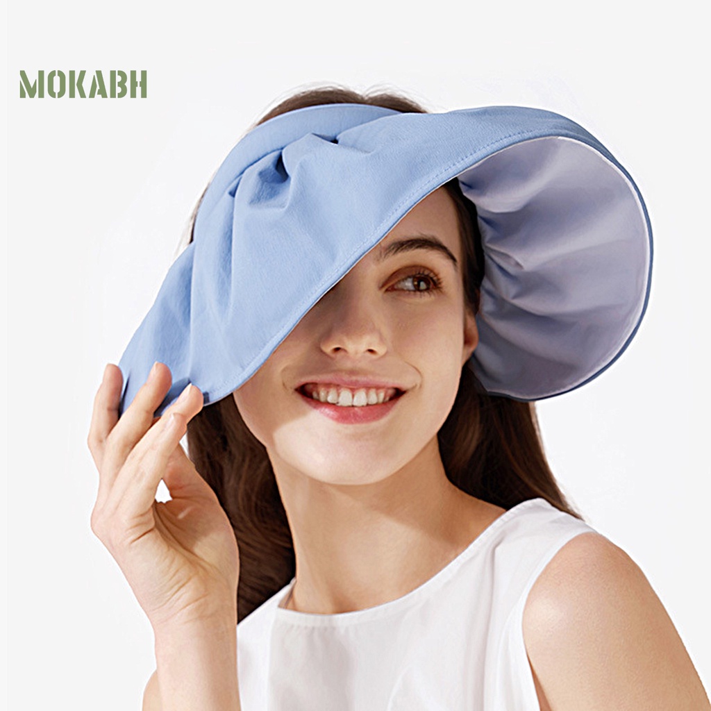 Mũ Lưỡi Trai Nửa Đầu Chống Nắng Chống Gió Thoải Mái Thoáng Khí Thời Trang Mùa Hè Cho Nữ