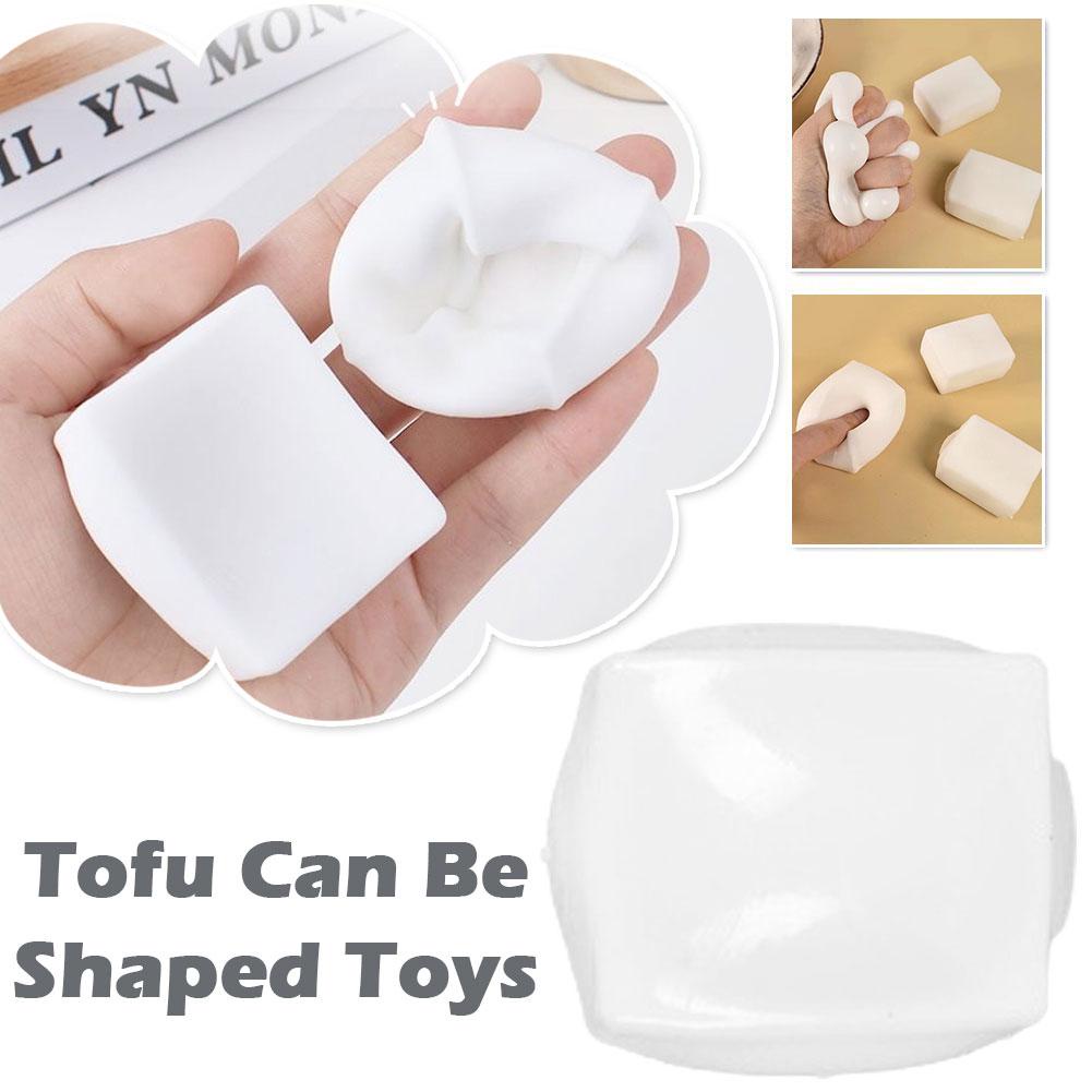 Đồ Chơi Bóp Hình Đậu Hũ Mềm Giúp Giải Tỏa Căng Thẳng