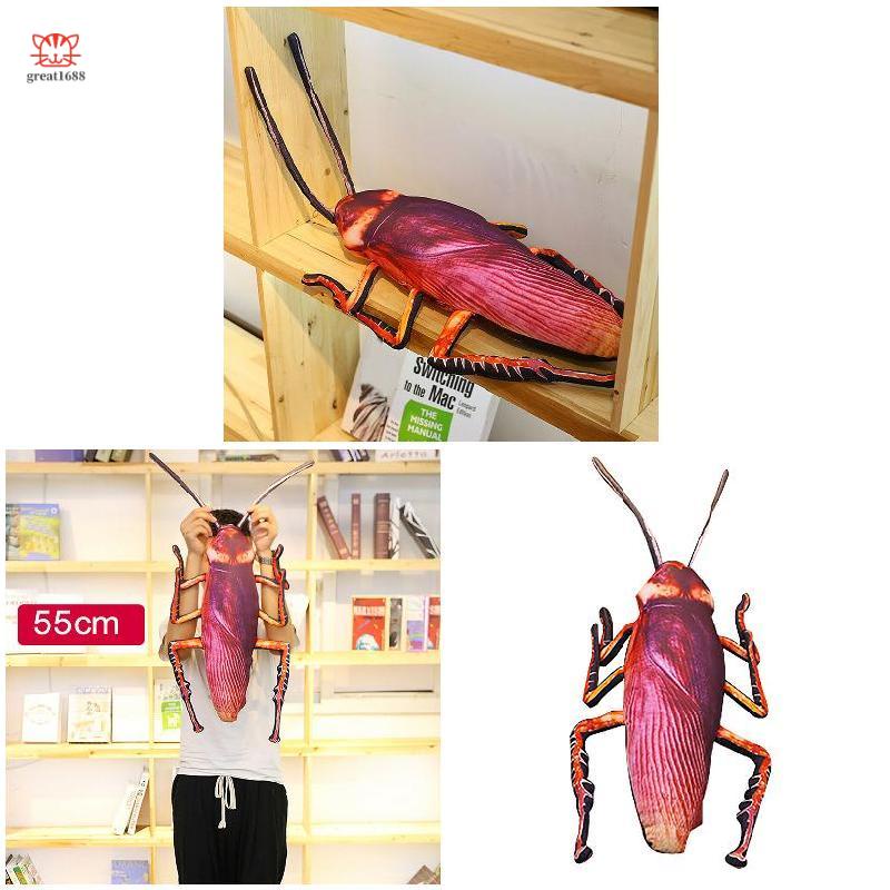 Thú Nhồi Bông Hình Gián 3D Sống Động