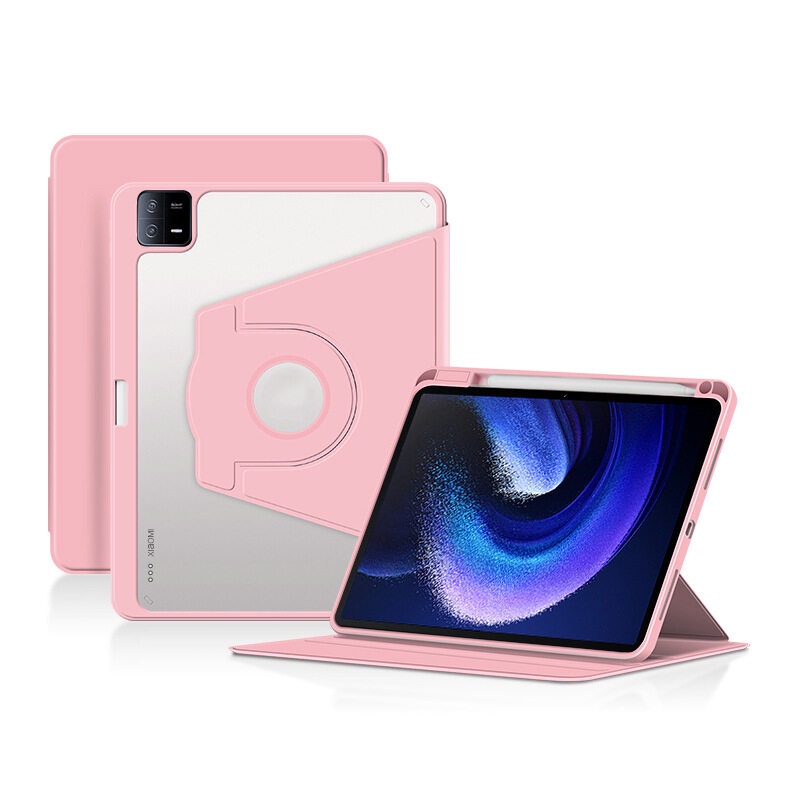 Bao Da Máy Tính Bảng Nắp Lật Nam Châm Có Thể Làm Giá Đỡ Xoay 360 Độ Cho Xiaomi Pad 6 6 Pro 11 inch 2023 Xiaomi Pad 5 5 Pro 11 inch 2021