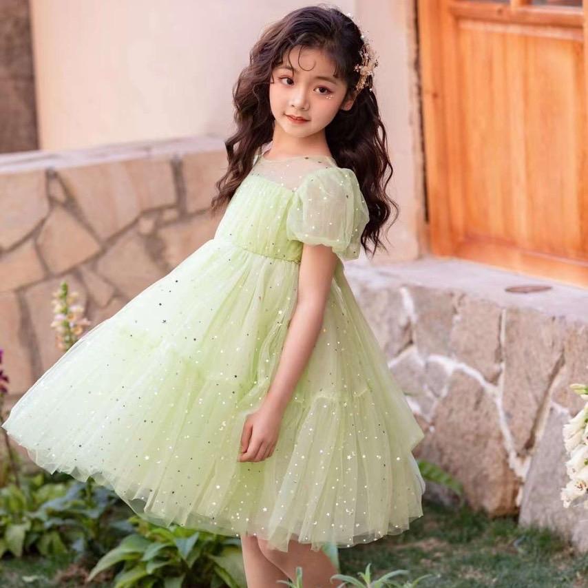 Váy Ngàn Sao Lấp Lánh Xanh Mint