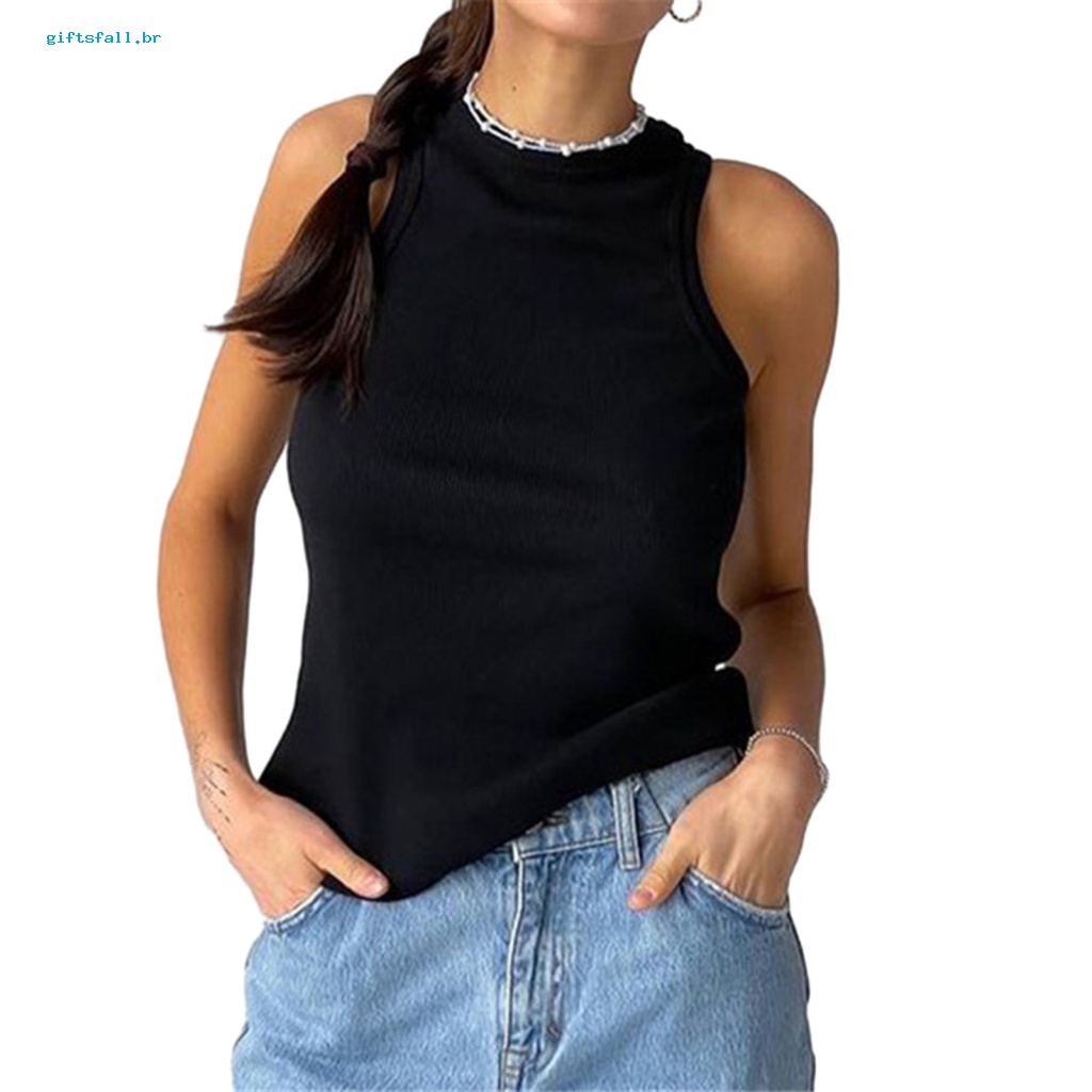 Áo Thun Màu Trơn Thời Trang Mùa Hè Dành Cho Nữ