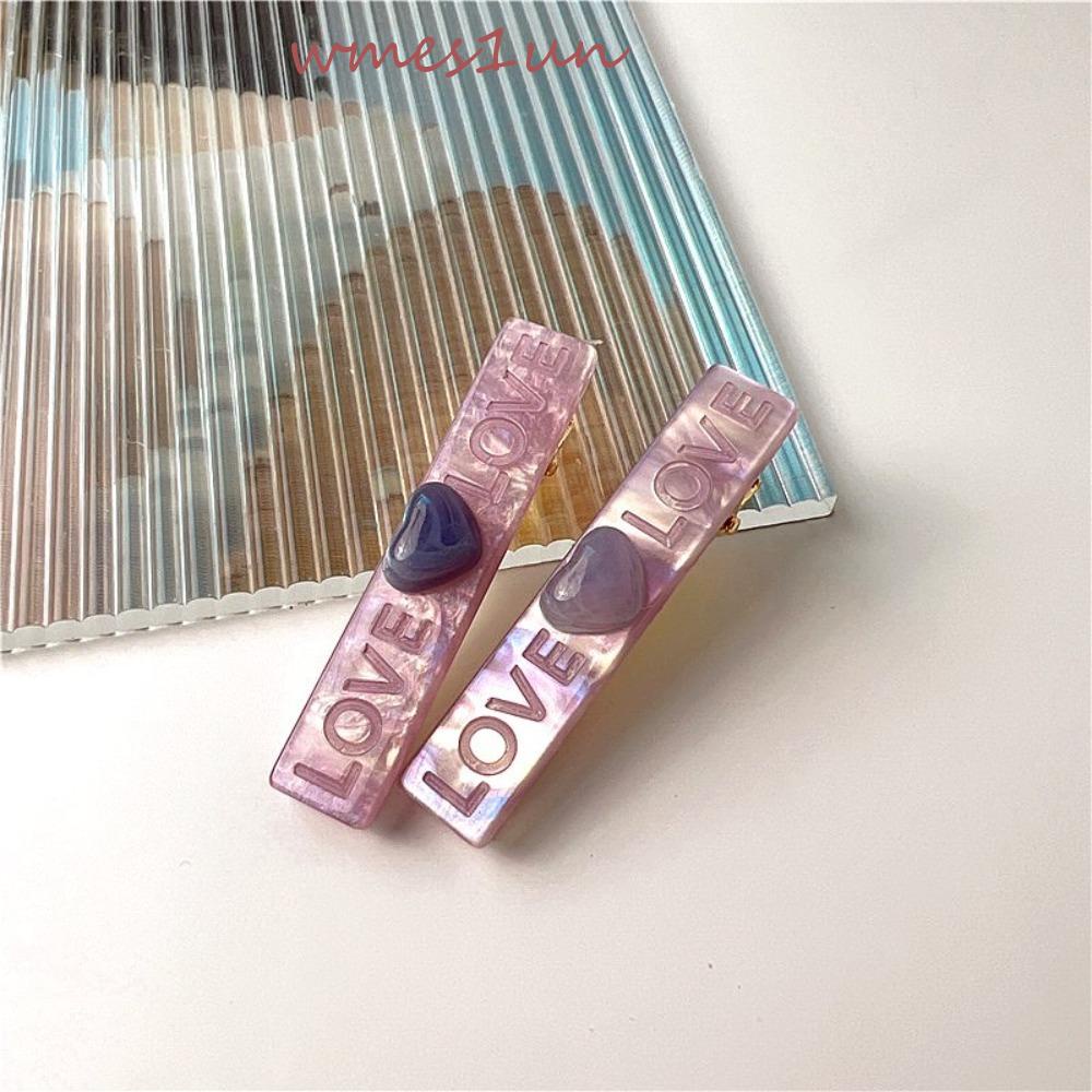 Kẹp Tóc BB WMES15H Phong Cách Vintage Dễ Thương Ngọt Ngào Cho Nữ